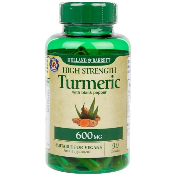 Tumeric 600 High Strength Turmeric 600 mg | With Black Pepper