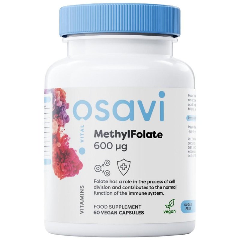 MethylFolate 600 mcg | with Quatrefolic®
