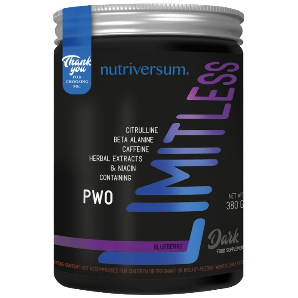 Limitless Dark | Fat Burning Pre-Workout Formula